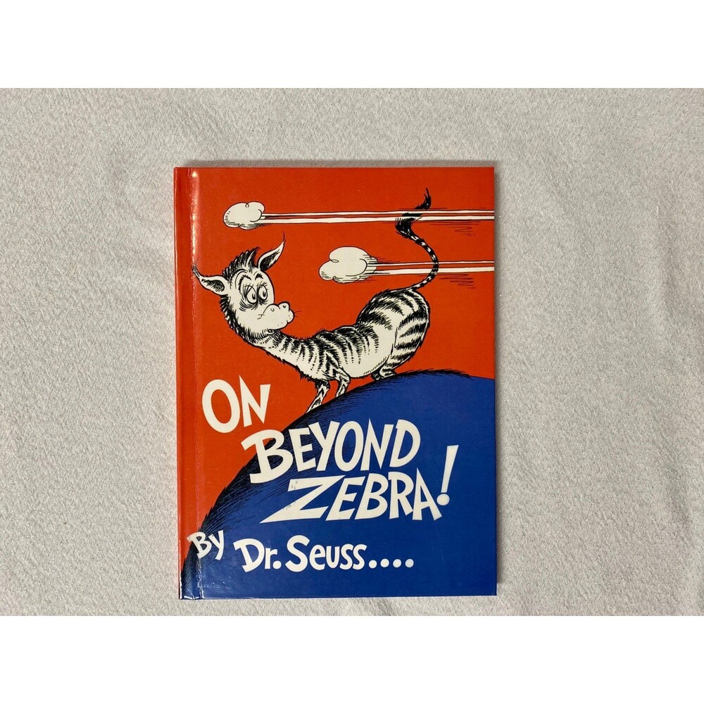 New Never Read! On Beyond Zebra! Dr. Seuss 1955 Renewed 1983. New! Never Read!